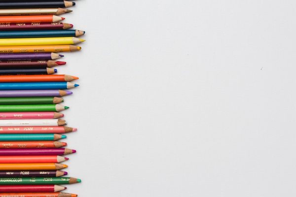 Photo by Kelli Tungay pile of color pencils